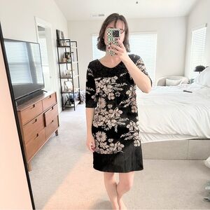 Clara Sunwoo Black Floral Dress
